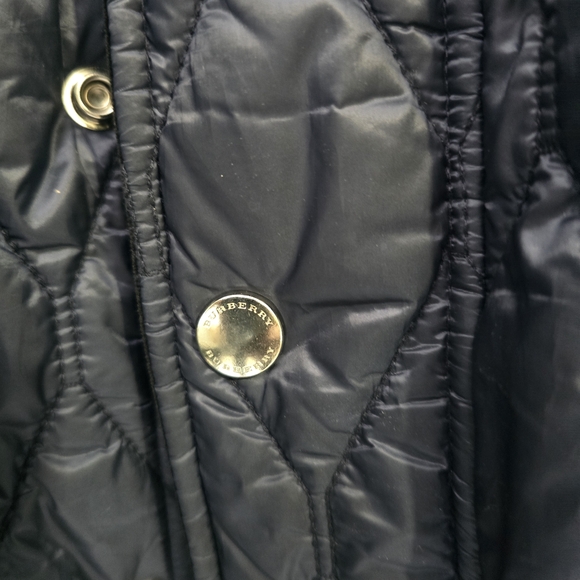 Burberry Mens Unisex 4 Pocket Navy Quilted Puffer Jacket XL-Orginal Dustbag MINT - Picture 6 of 16